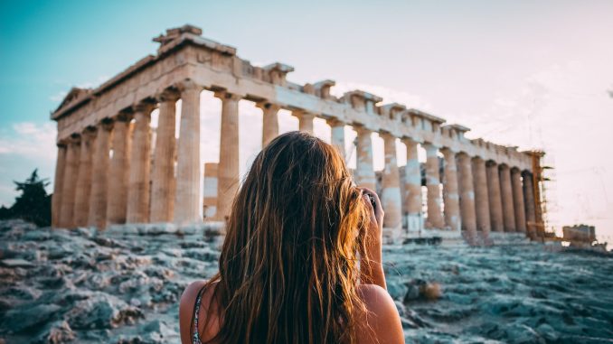 Travel photo to inspire and motivate Greek language learners